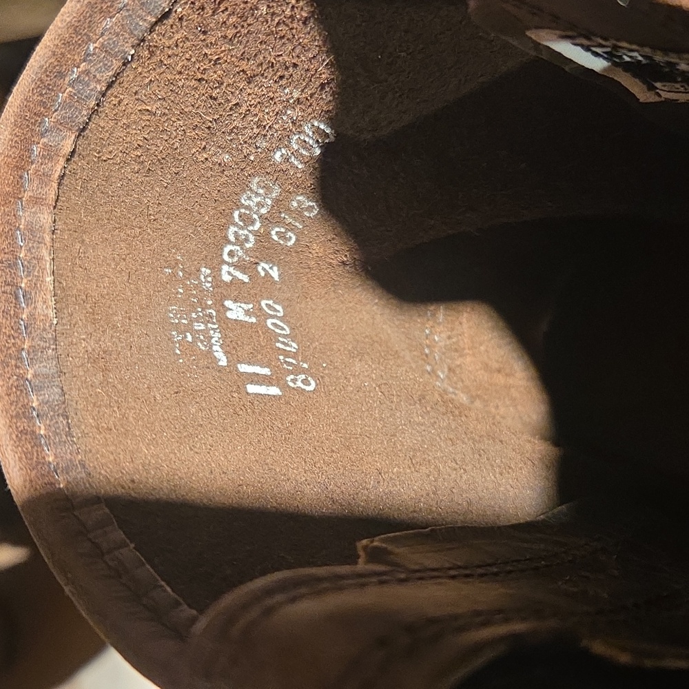 Mens FRYE Short Gaucho Harness Boots - Picture 4 of 6